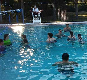 family swim