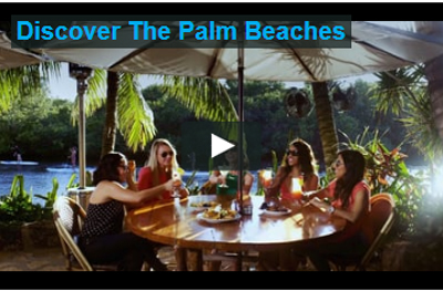 Screenshot of discover the palm beach video, click to play