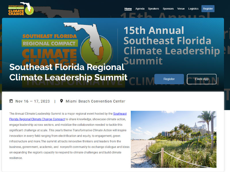 SE Florida Regional Climate Summit TH image