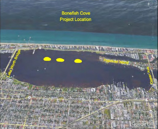 map image of Bonefish Cove Project Location