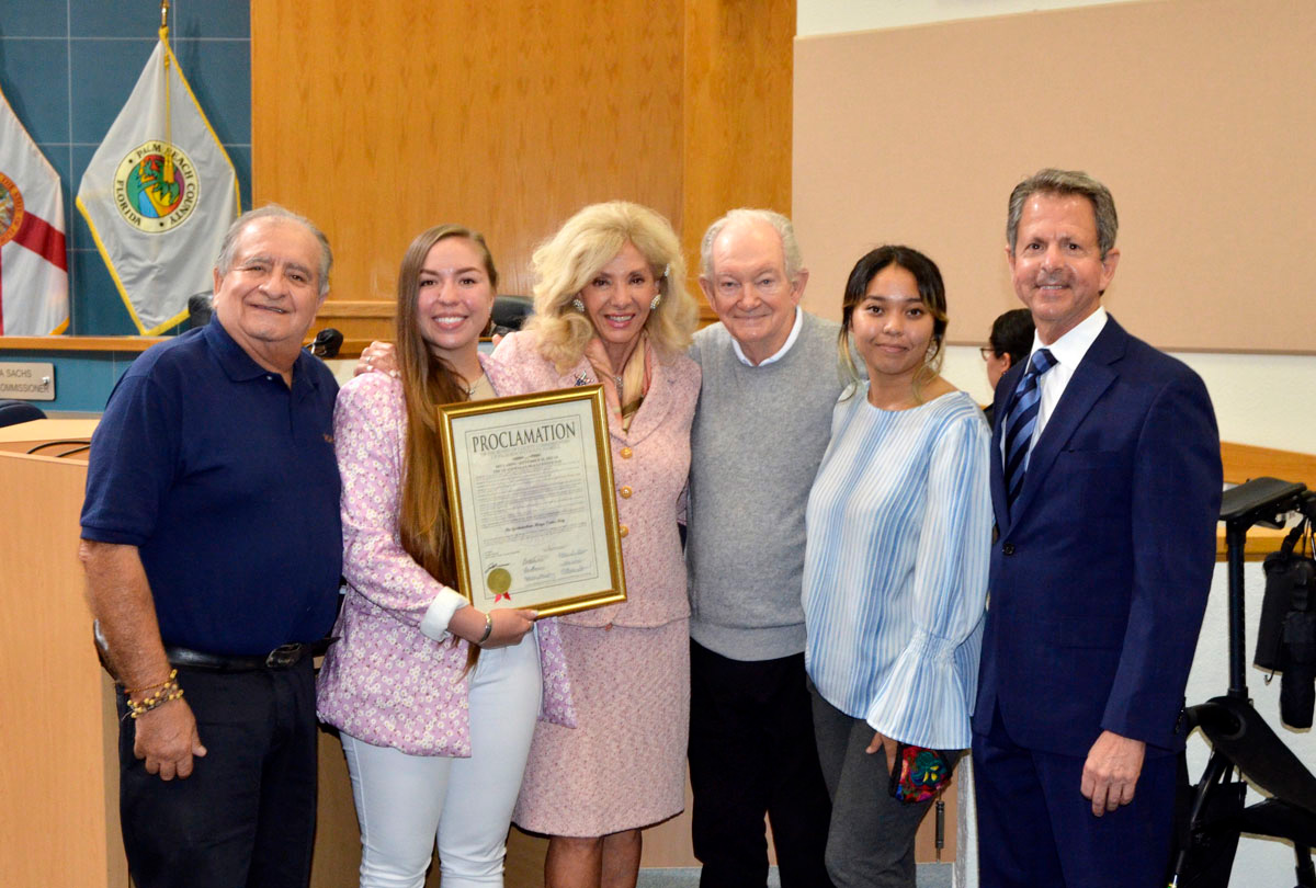 Board of Directors Chairman Guillermo Carrasco, Executive Director Assistant Mariana Blanco, Commissioner Maria Sachs, Executive Director Father O’Laughlin, Board of Directors Administrative Assistant Hafsa Haider, Commissioner Gregg Weiss.