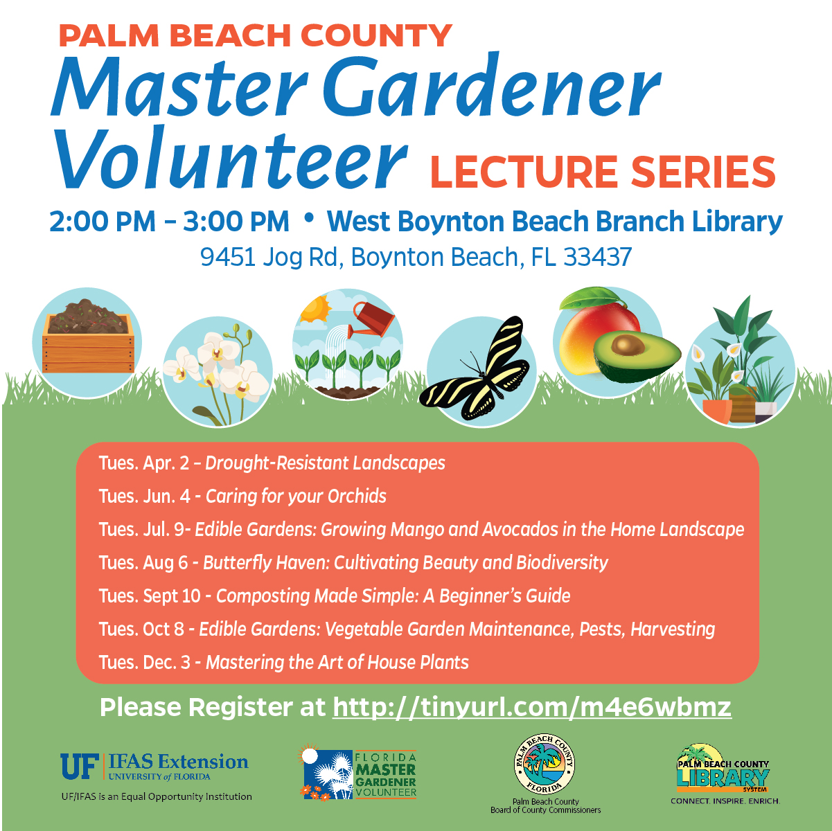 Master Gardener Series, West Boca Library