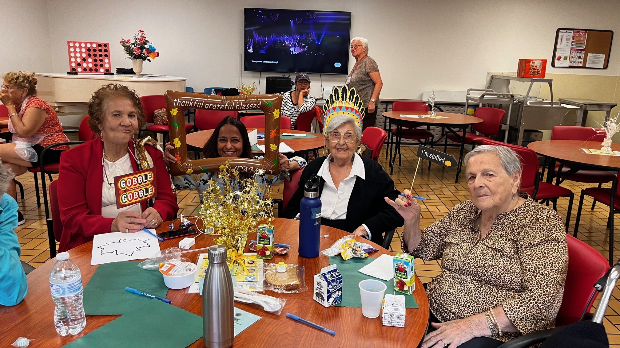 Thanksgiving Celebration Held at North County Senior Center