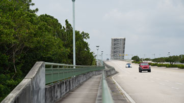 Westbound span of Donald Ross Road Bridge Reopened.