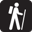 Natural Surface Hiking Trails Icon
