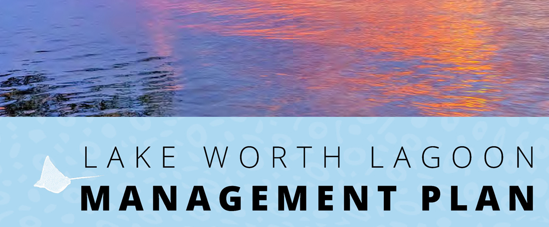 Picture of the front cover of the updated Lake Worth Lagoon Management Plan