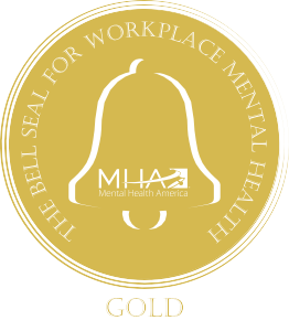 2023 Gold Bell Seal for Workplace Mental Health