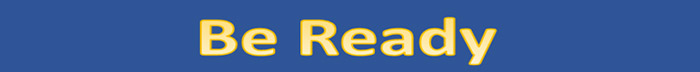 Be Ready graphic