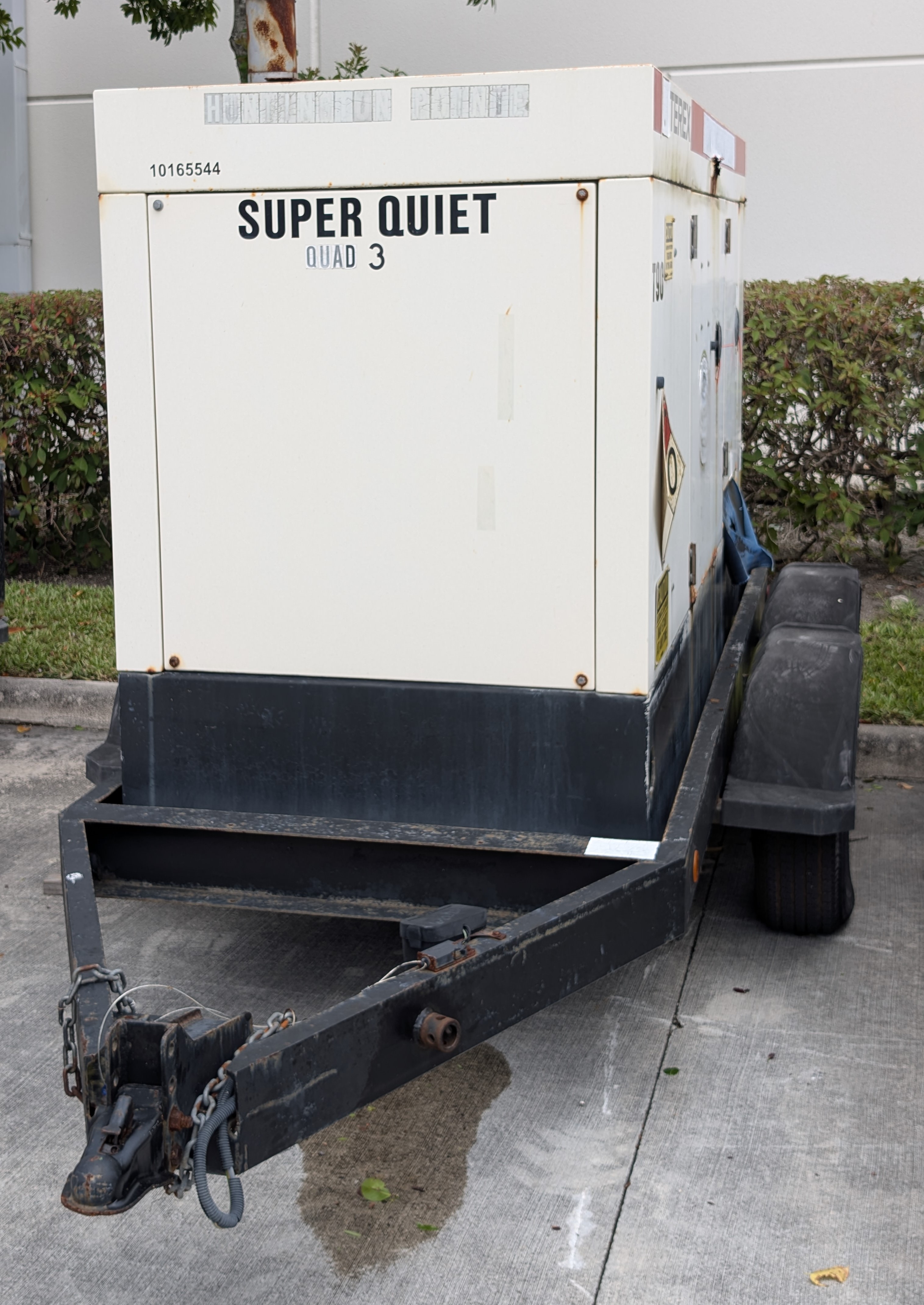 2006 TEREX T90P 80 Kw TRAILER MOUNTED GENERATOR