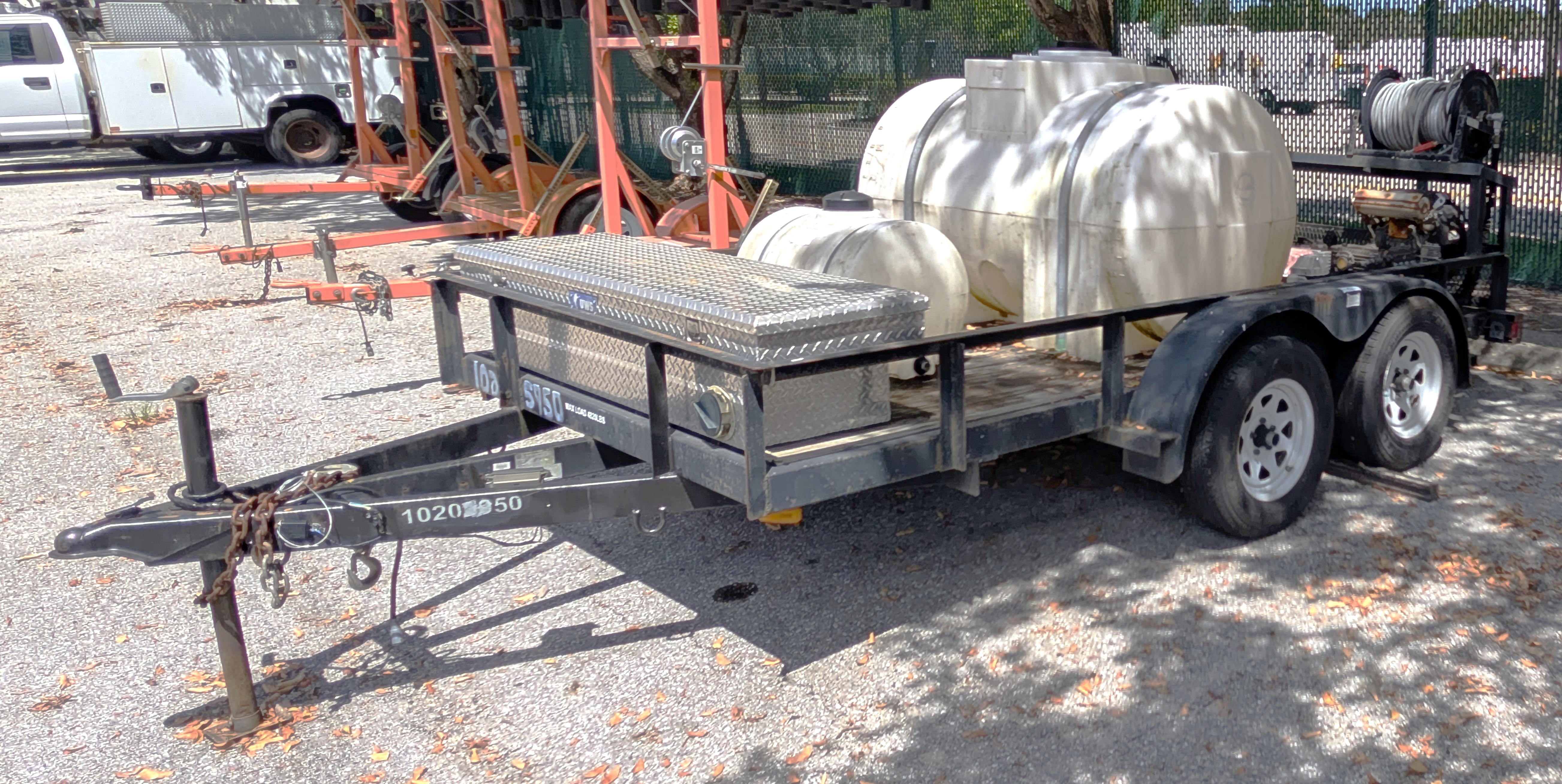 2017 PRESSURE PRO HDCV5535HG 3500PSI TRAILER MOUNTED PRESSURE CLEANER