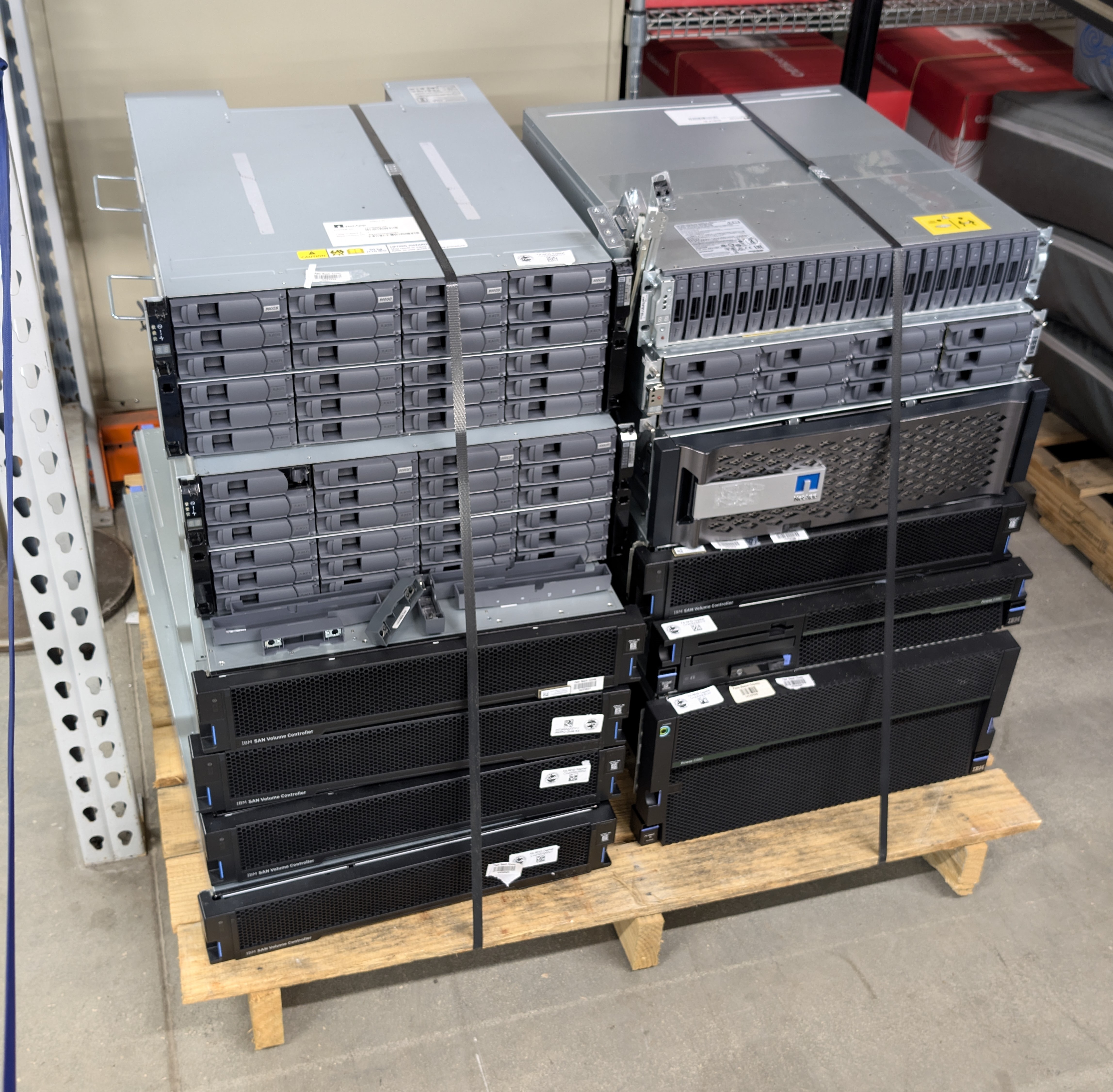 LOT of IBM SERVER EQUIPMENT