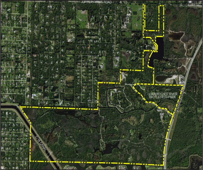 Map of Riverbend Park