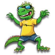 iguana artwork