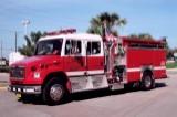 Type of Unit: Engine <br>Station: 58 <br>Year Built:&nbsp; 2006 <br>Manufacturer:&nbsp; E-One <br>Chassis:&nbsp; Freightliner FL-80 <br>Water Capacity:&nbsp; 750 gallons&nbsp; <br>Pump Rate:&nbsp; 1250 gallons per minute&nbsp; <br>Foam Capacity:&nbsp; 15 gallons