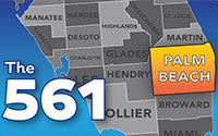The 561 Palm Beach County