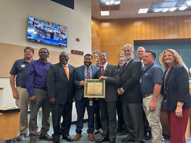 Building Officials Association of Palm Beach County Honored