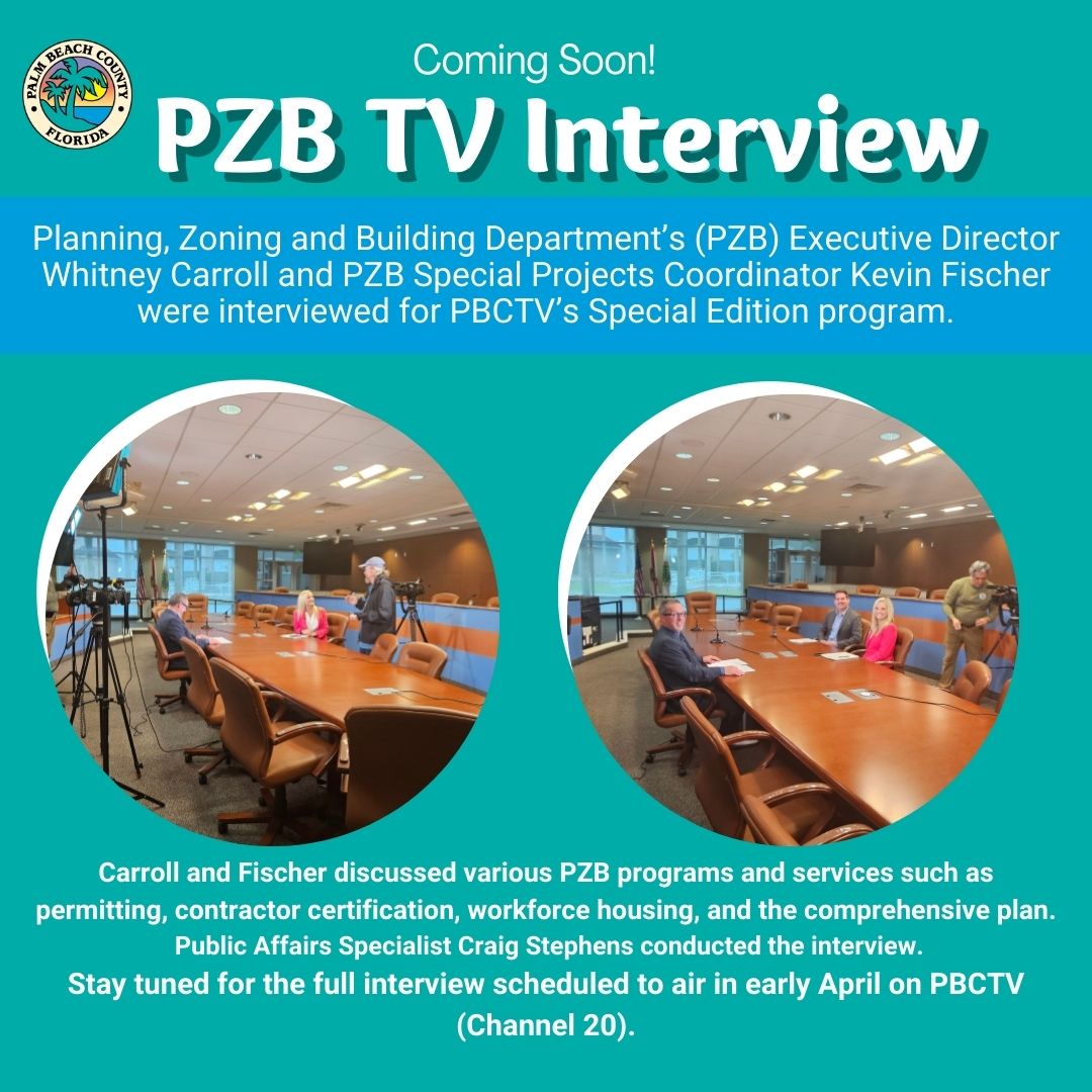 Coming Soon:  Channel 20 PZB TV Interview