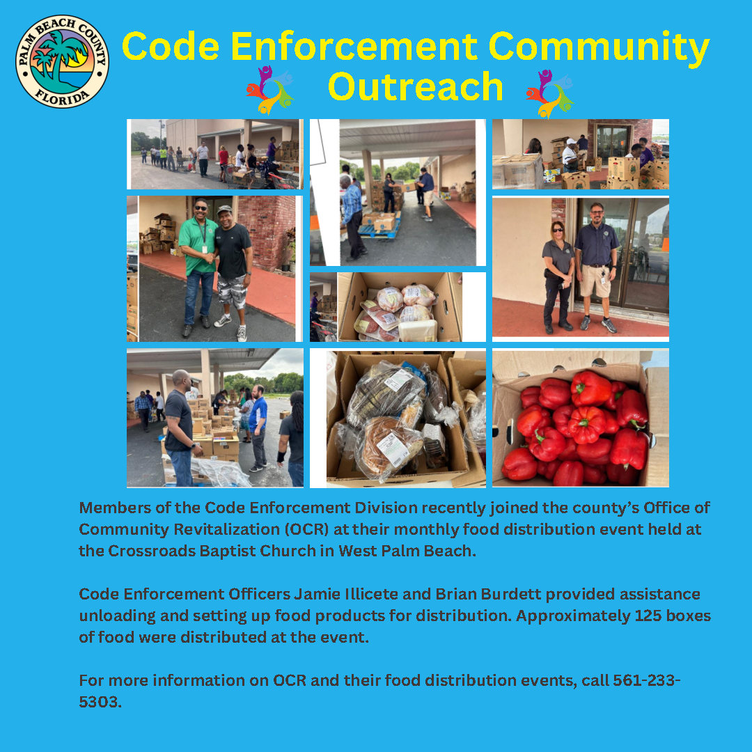 Code Enforcement Community Outreach