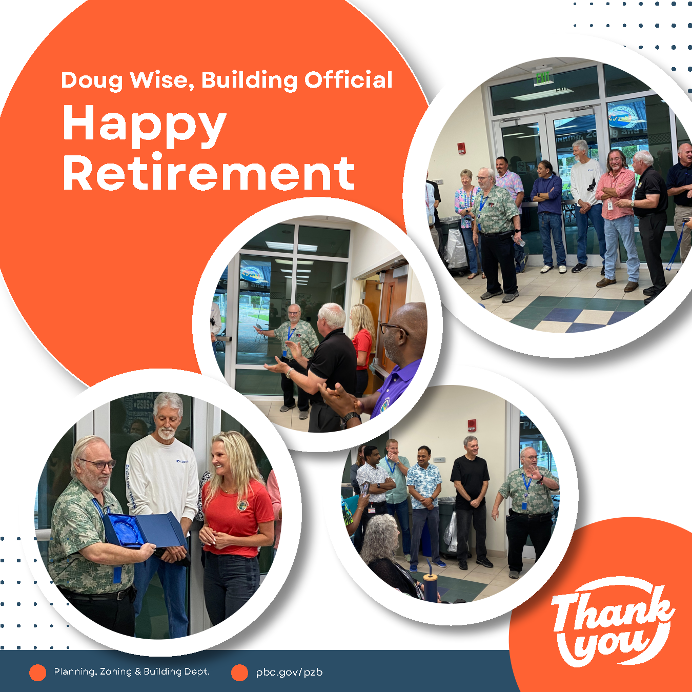 Happy Retirement to Palm Beach County Building Official Doug Wise