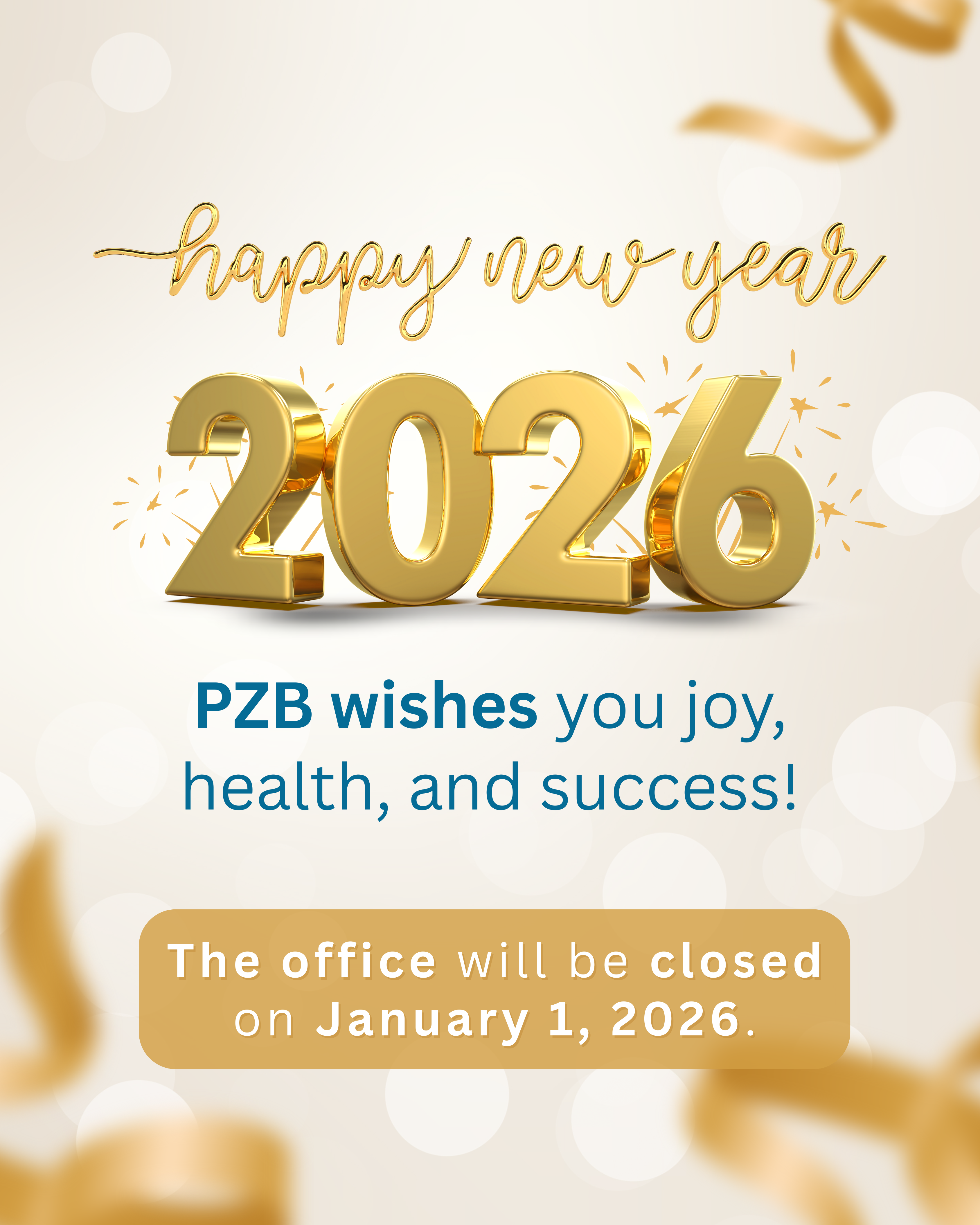 Happy New Year from PZB