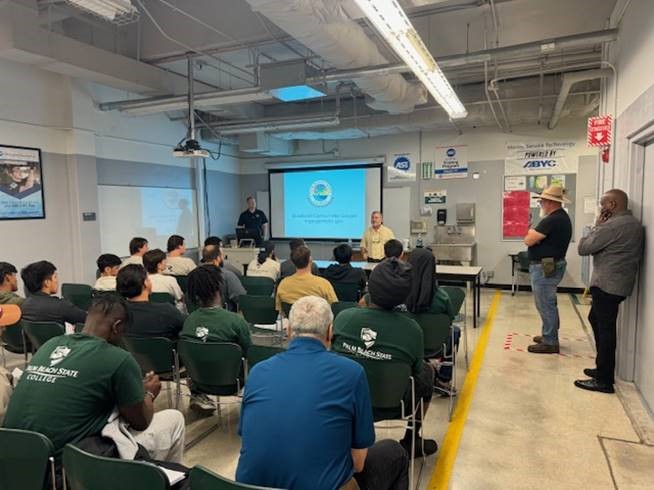 Building Division Promotes Apprentice Program at Palm Beach State College