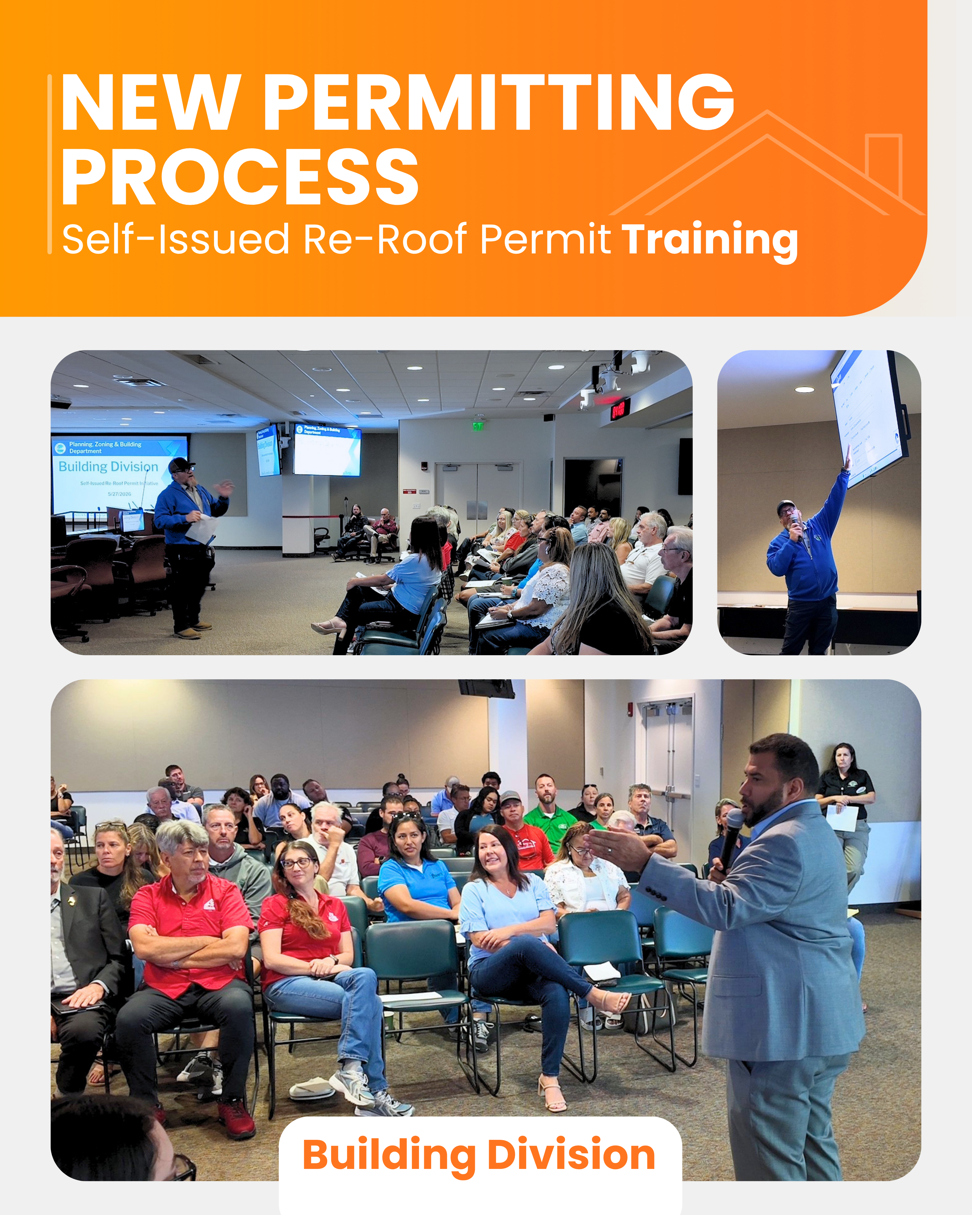 New permitting process building division permit training