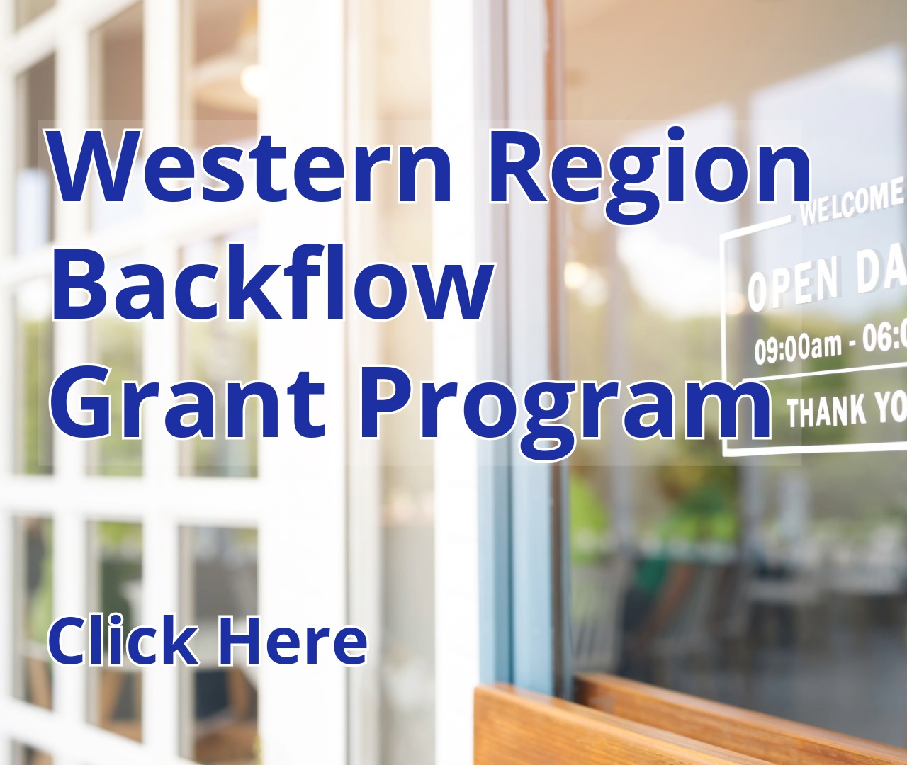 click here western region backflow grant program