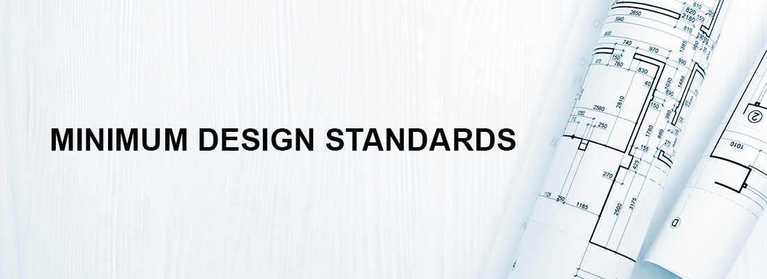 Minimum Design Standards banner