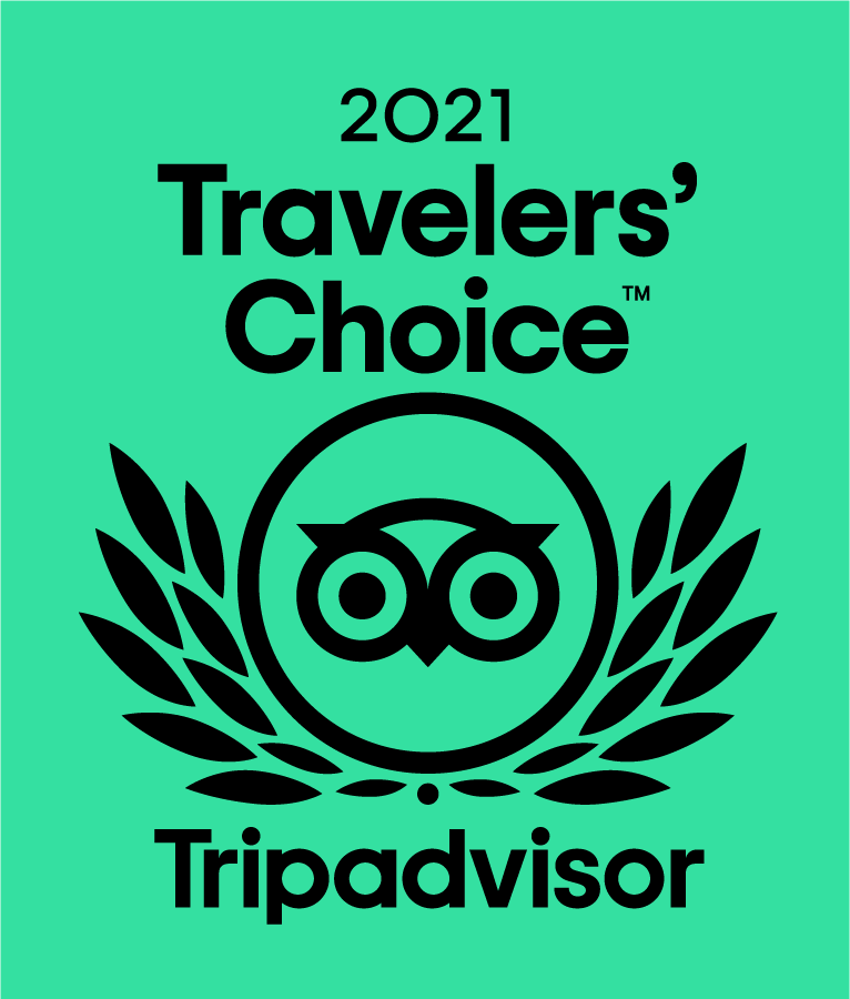 2021 Travelers' Choice Badge - Tripadvisor