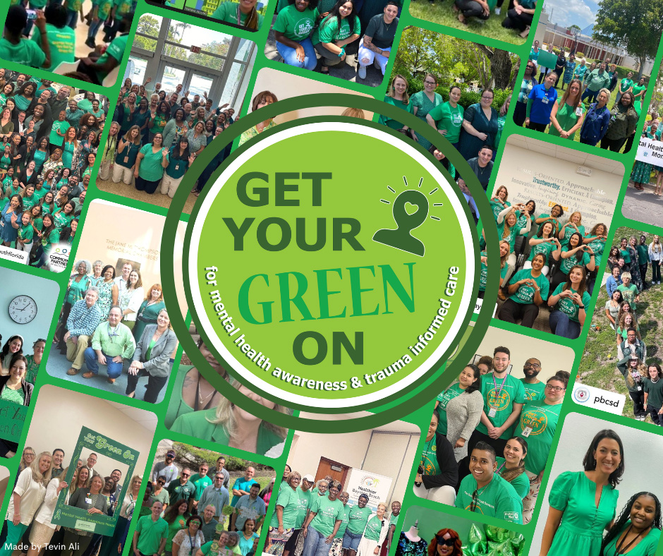get your green on collage